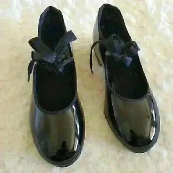 Capezio Kids Girls Jr Tyette Tap Shoe - Picture 2 of 7